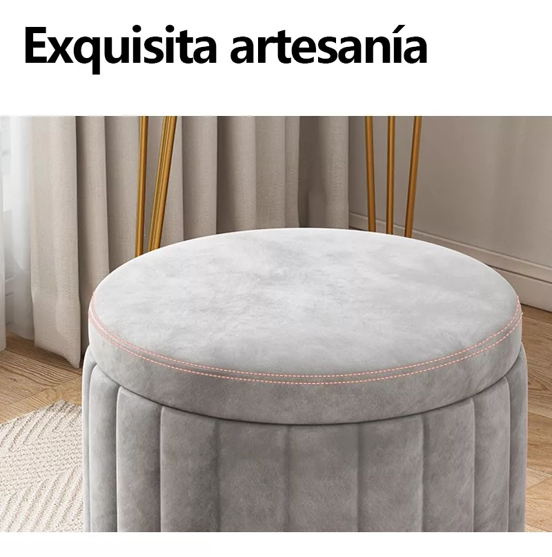 Taburete De Maquillaje,taburete De Almacenamiento