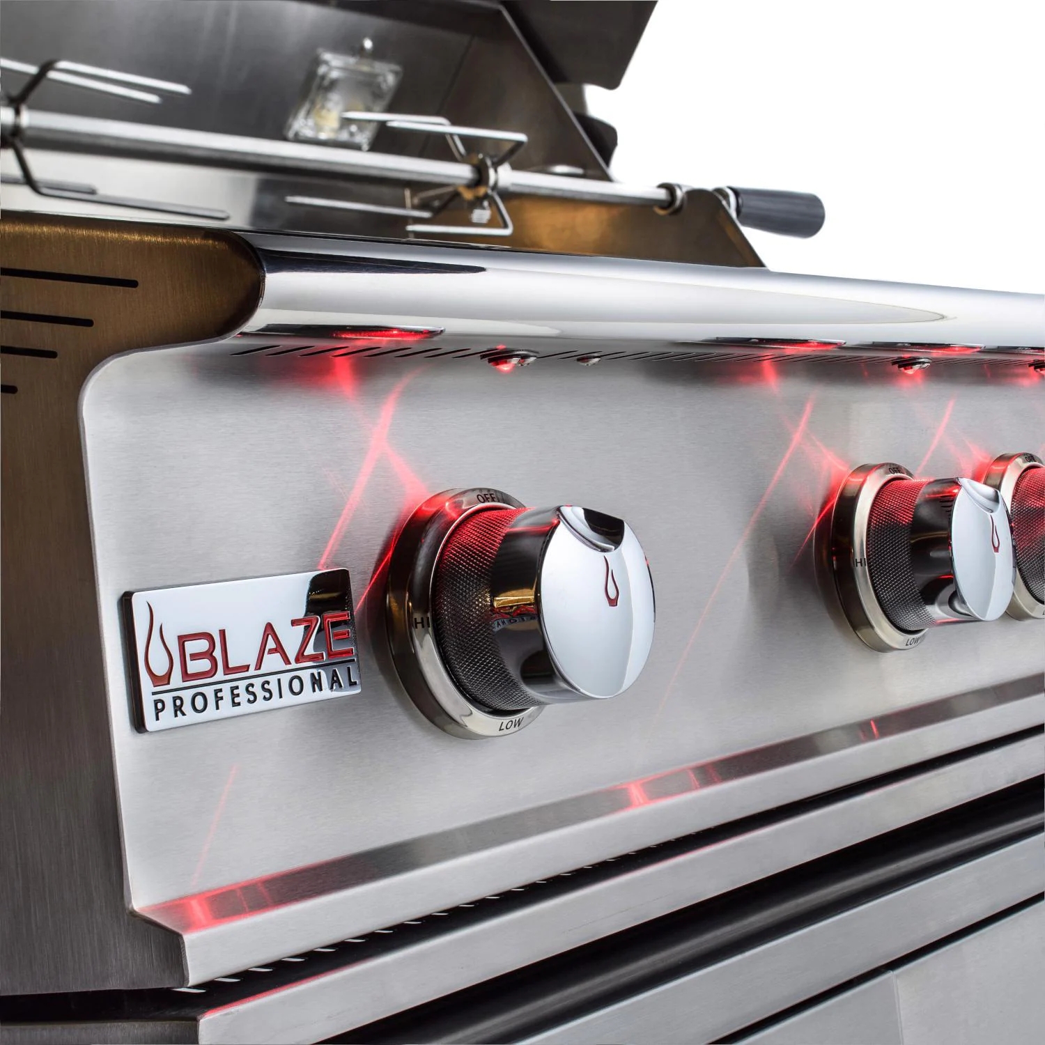 Blaze Professional LUX 44-Inch 4-Burner Propane Gas Grill With Rear Infrared Burner-BLZ-4PRO-LP