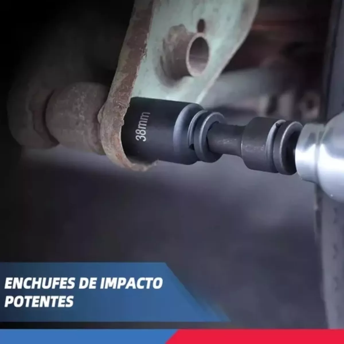Juego Dados De Impacto Industrial De 3/4 Pulgadas 8pc