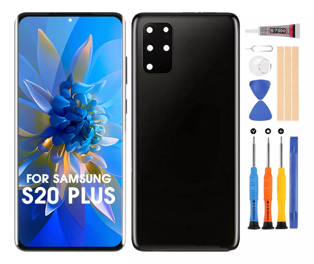 Pantalla T&aacute;ctil Lcd Para Samsung S20 Plus G985 Y Tapa Trasa