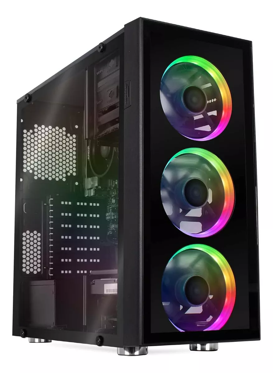 Xtreme Pc Gamer Amd Radeon Vega Renoir Ryzen 5 5600g 16 Gb Ssd 120 Gb 2 Tb Wifi Negro