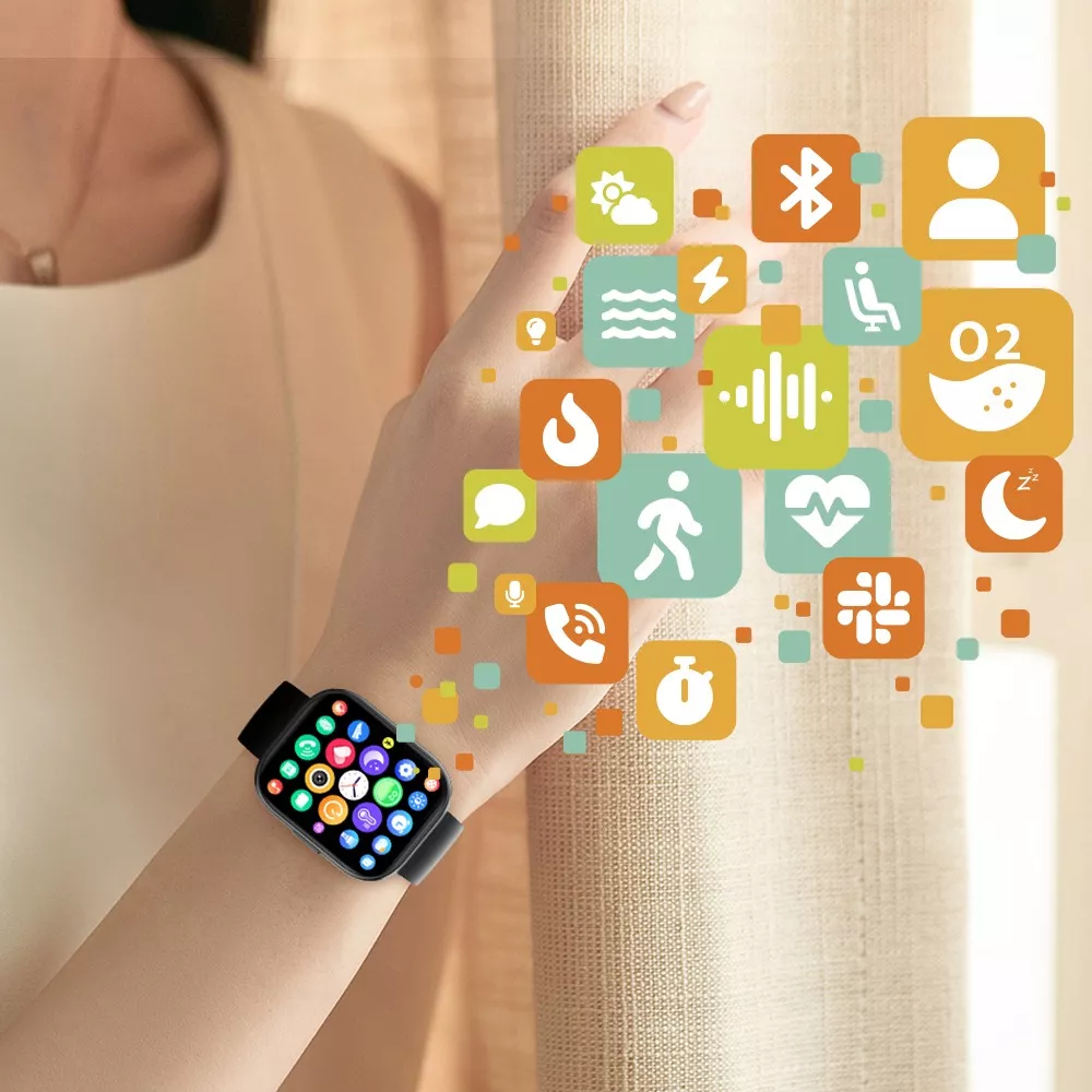 Reloj Inteligente Amoled Smartwatch Hd De 2.04'' Colmi P68