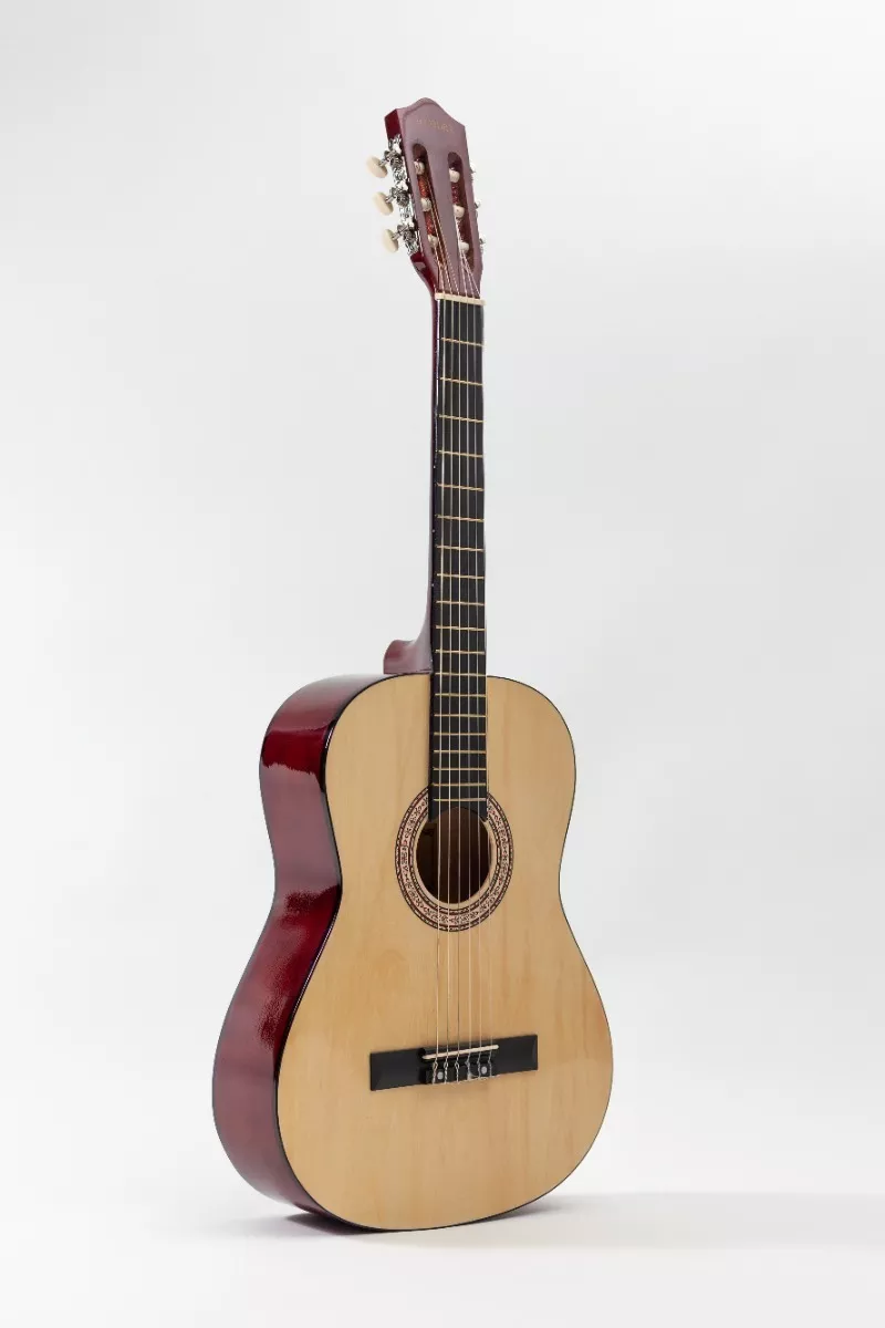 Guitarra Clásica Alondra, Cuerdas Nylon, C/funda Y Plumillas color Natural Orientación de la mano Diestro