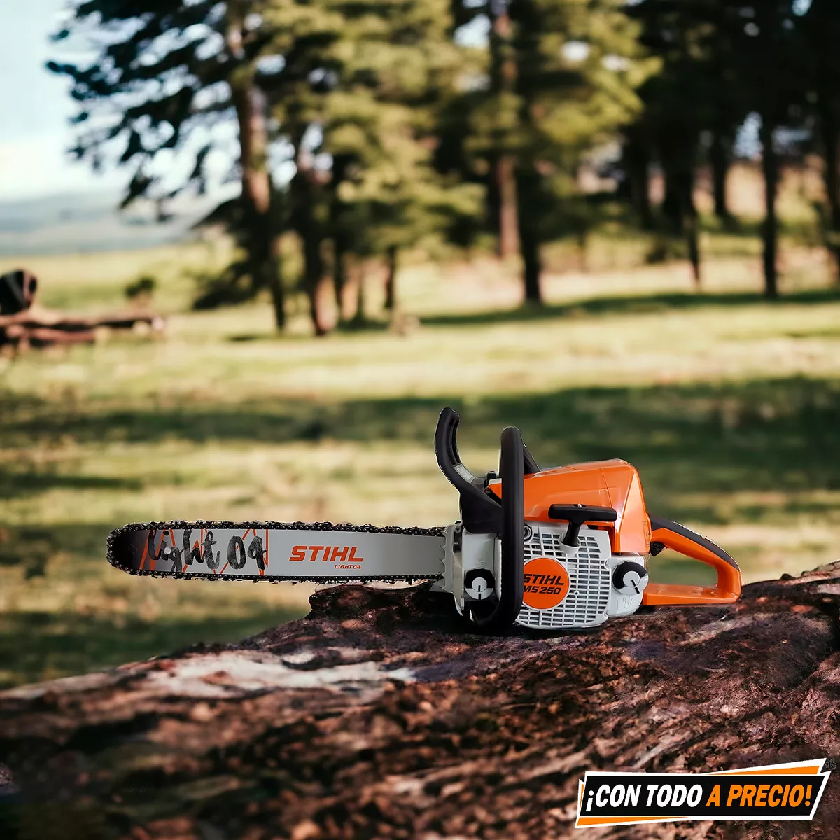 Motosierra A Gasolina Stihl Ms 250 3.1 Hp 2 Tiempos 20 PuLG
