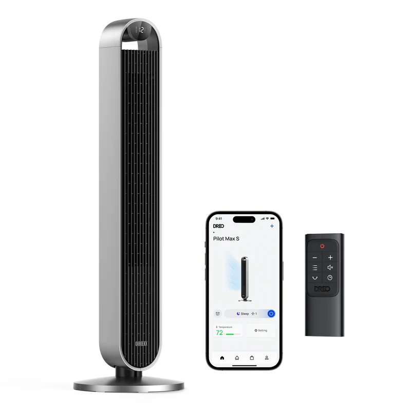 Ventilador derecho silencioso
