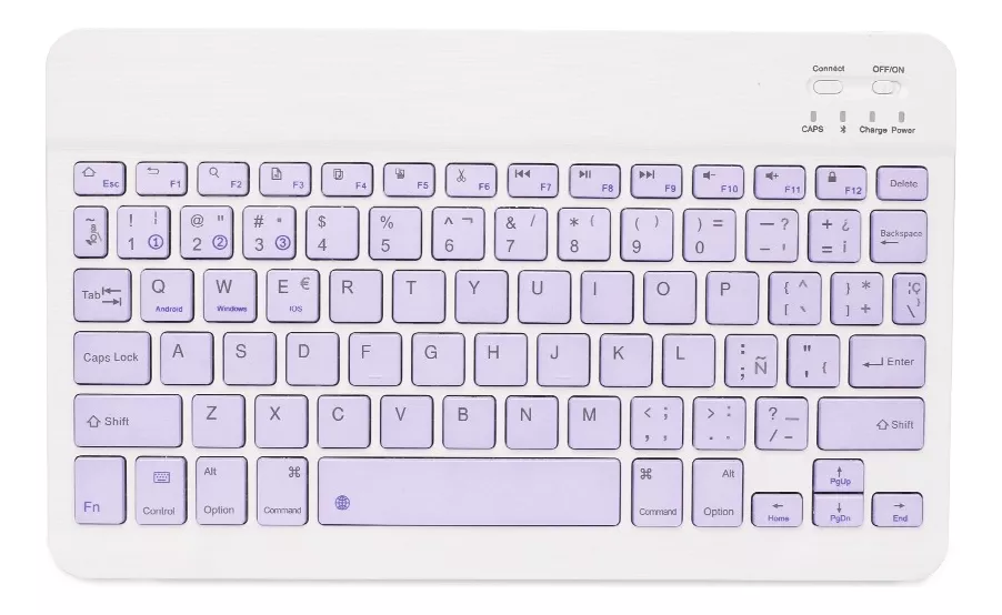 Teclado Inalámbrico Bluetooth Para iPad Android Pc