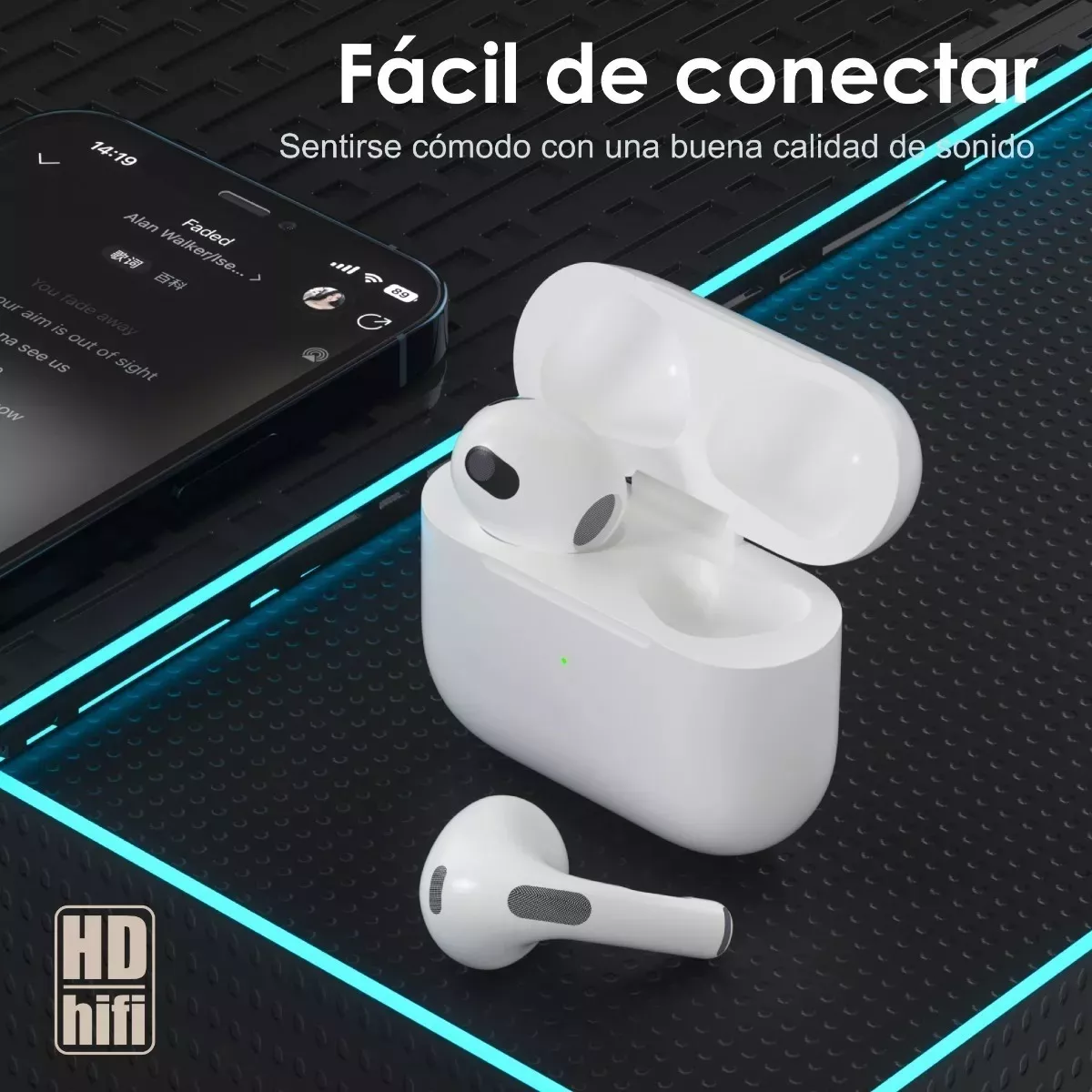 Bluetooth Audífonos Oem R60 Compatible iPhone Android Cree