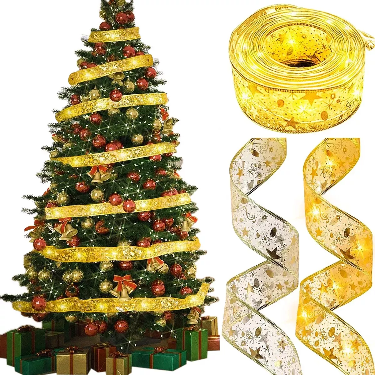 Luces Cinta Led 5m 50 Luces Navidad Decoraci&oacute;n Ip65