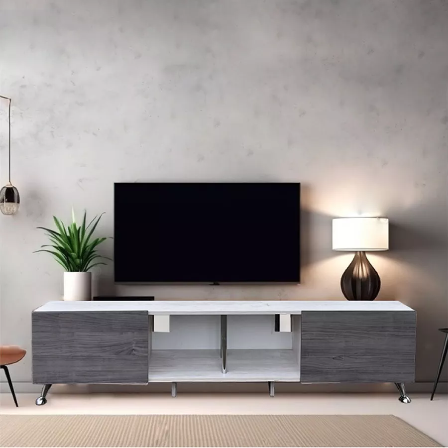 Centro De Entretenimiento Tv,hogare,london, Mueble Tv 90, Rg