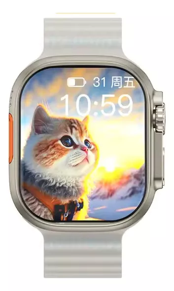 Smartwatch 5g Ultra Camara Amoled Sim Android Playstore Wifi