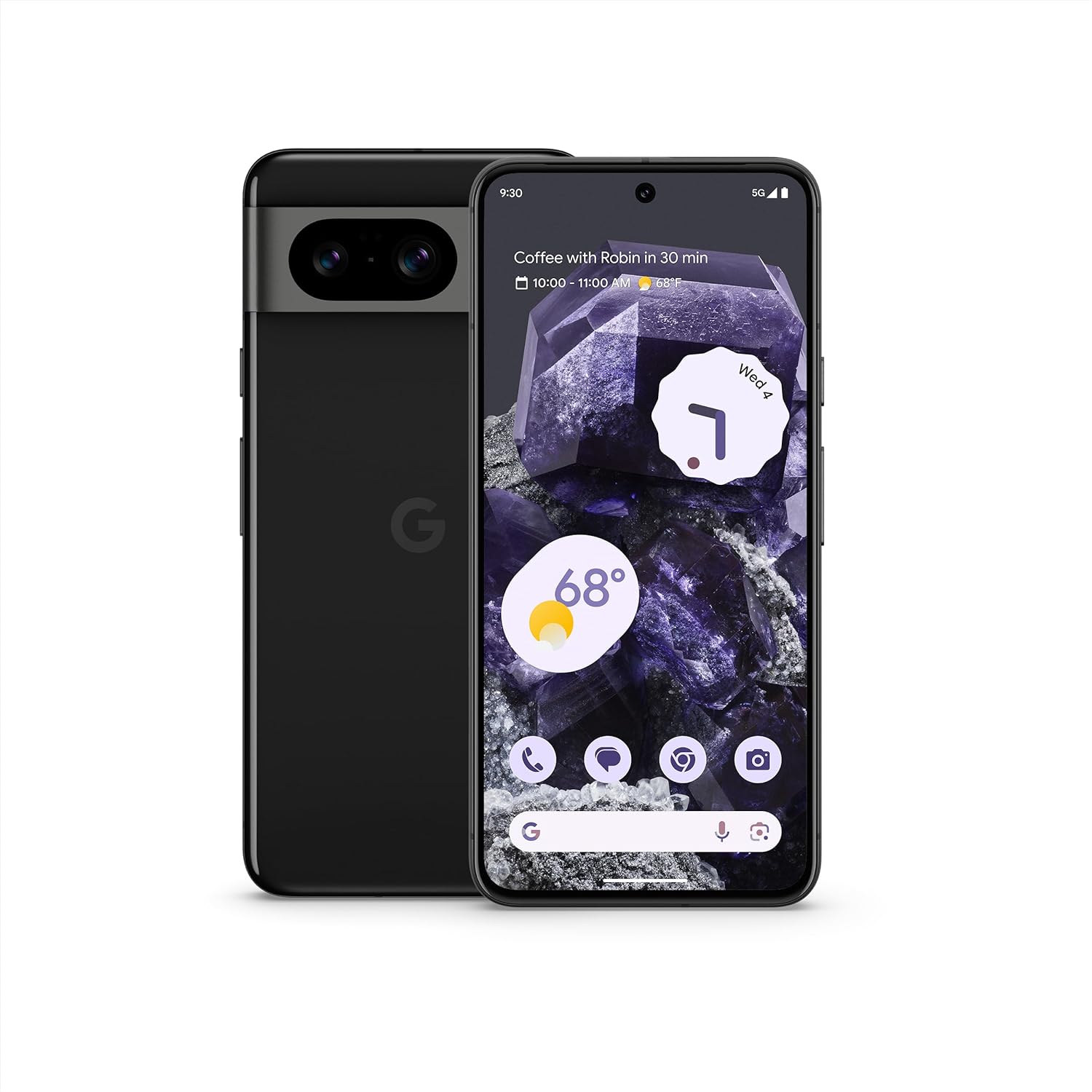 Google Pixel 8-Smartphone Android desbloqueado con cámara Pixel avanzada, batería de 24 horas y potente seguridad-Hazel-128 GB