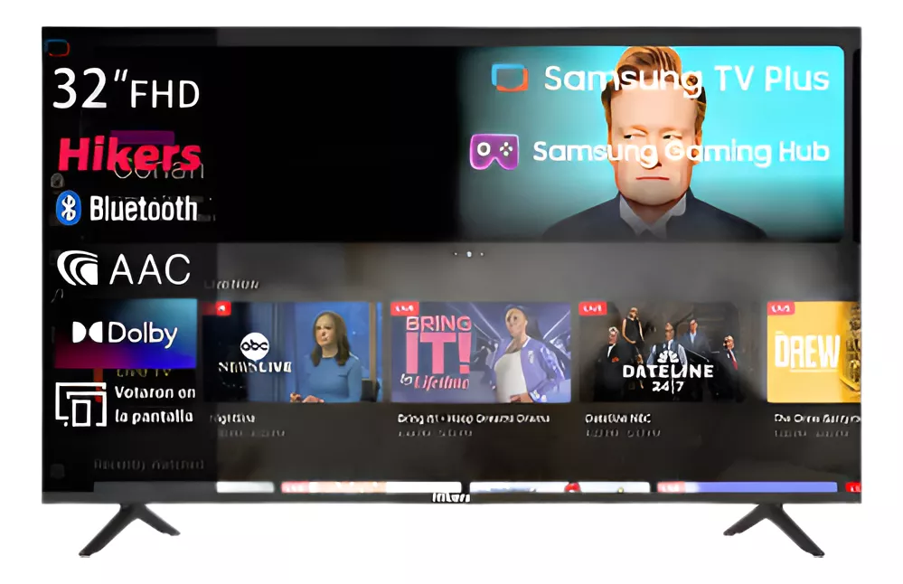 Pantalla Smart Tv Tizen Hikers 32-in Fhd Con Samsung Tv Plus