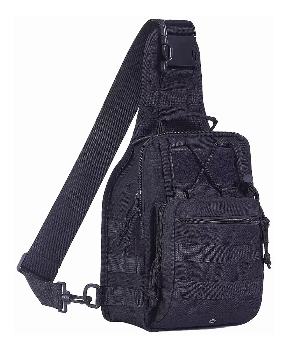 Mochila T&aacute;ctica Multifunci&oacute;n Mochila Cuerpo Cruzada Campismo