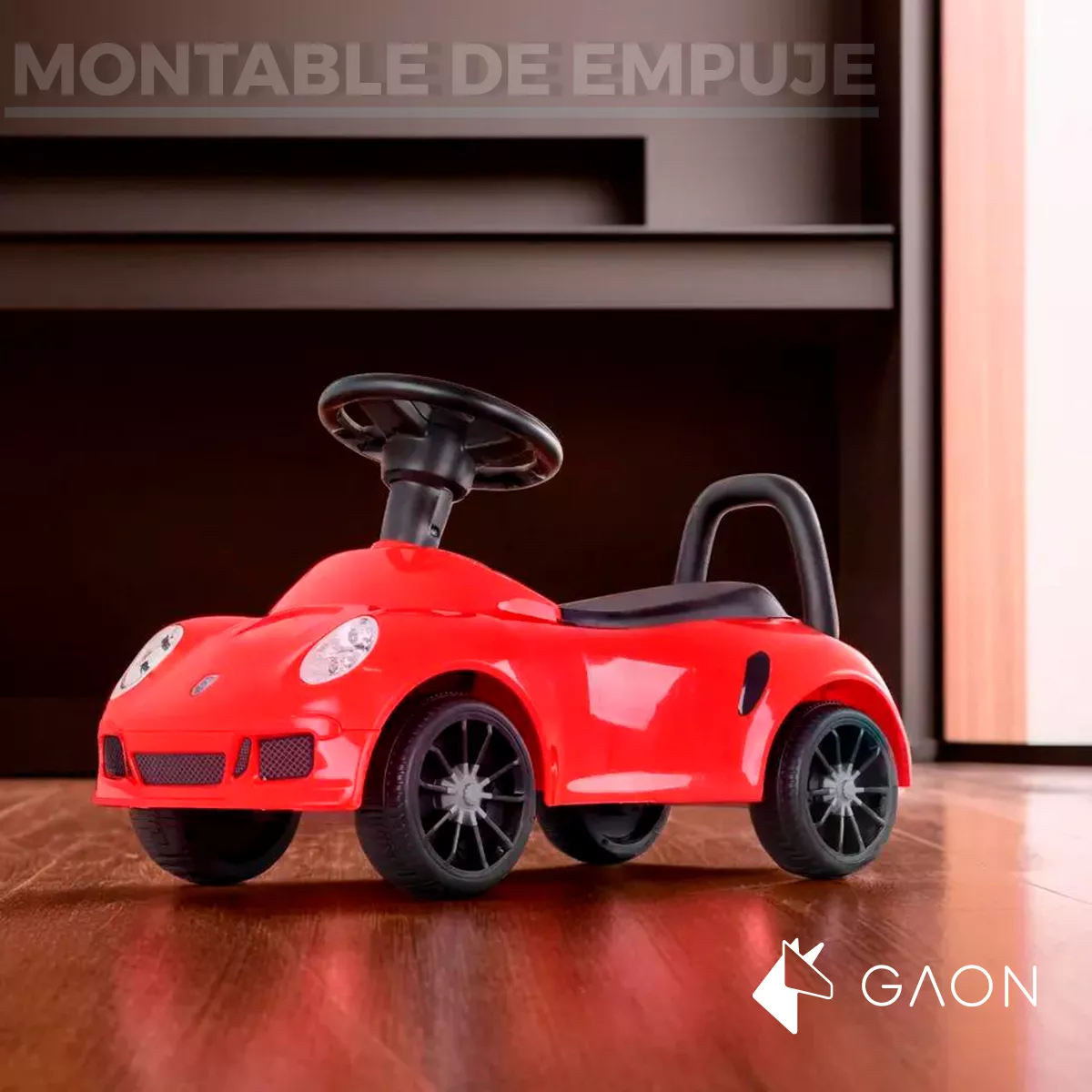 Carrito Montable Infantil Para Niños Con Luces Y Musica