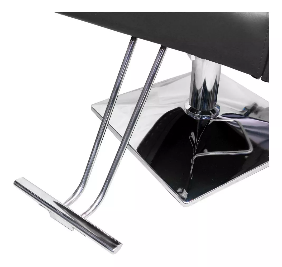 Silla Estetica Sillon Cuadrado Hidraulico Ajustable Barbero