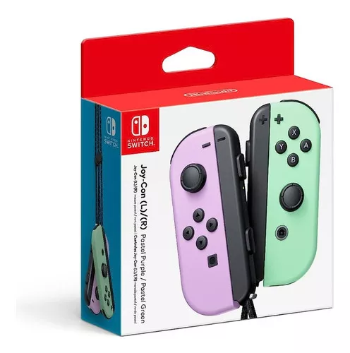 Control joystick inalámbrico Nintendo Switch Joy-Con (L)/(R) LED RGB gris