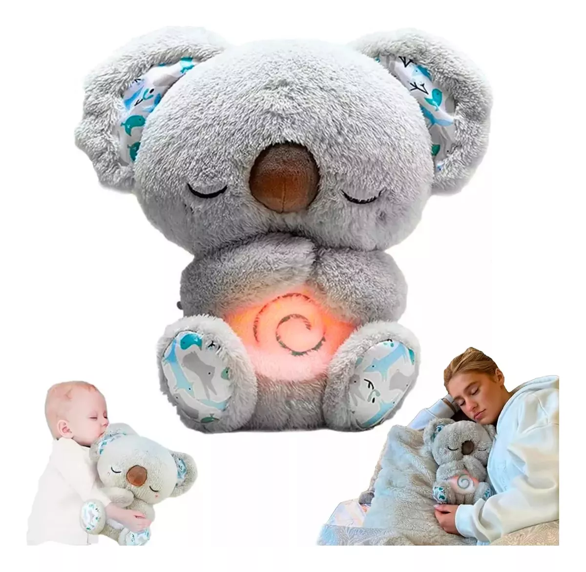 Koala Peluche Respira Relajante Juguete Para Bebe Regalo