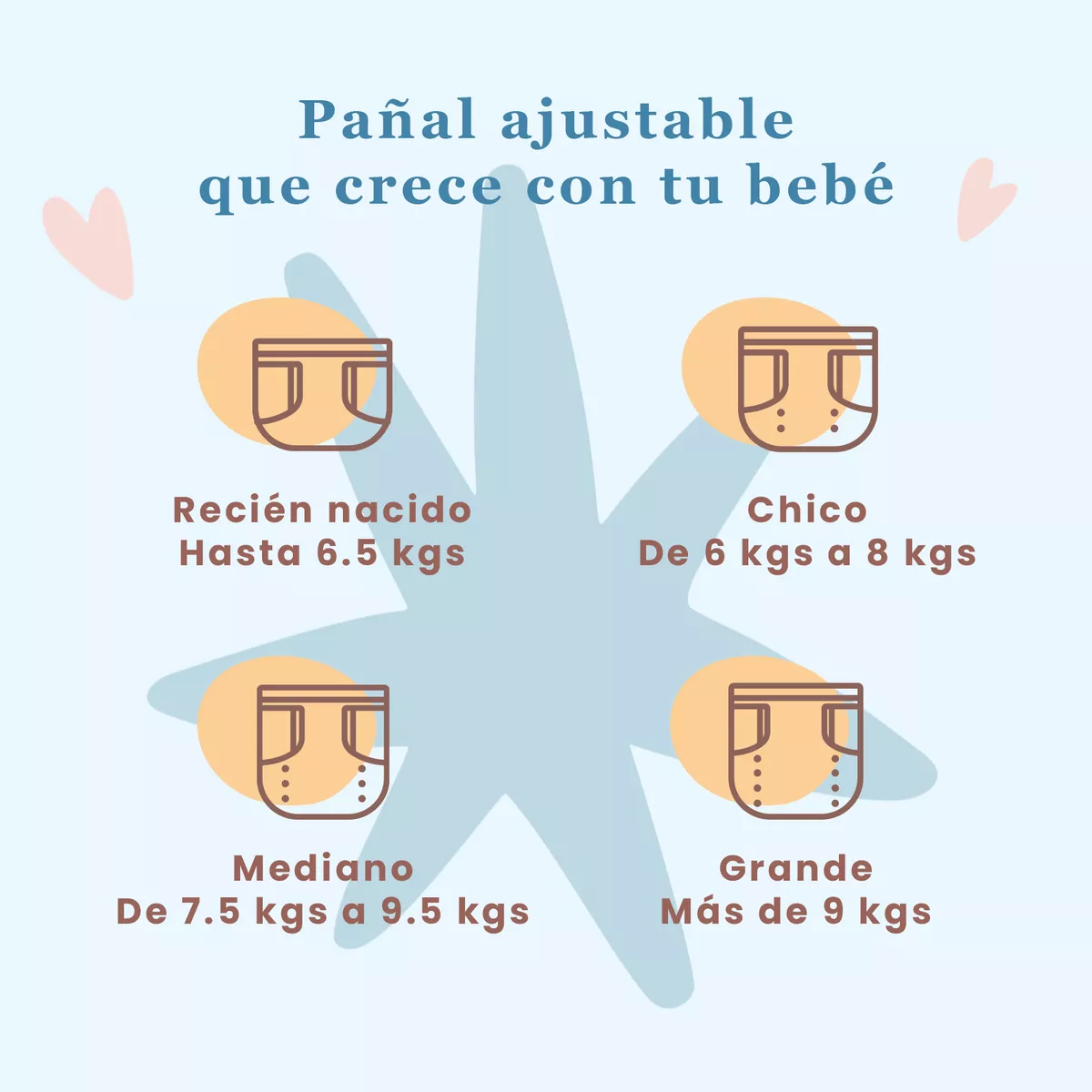 Matilda & Co.-Pañales Ecológicos De Tela Premium-7 Pañal