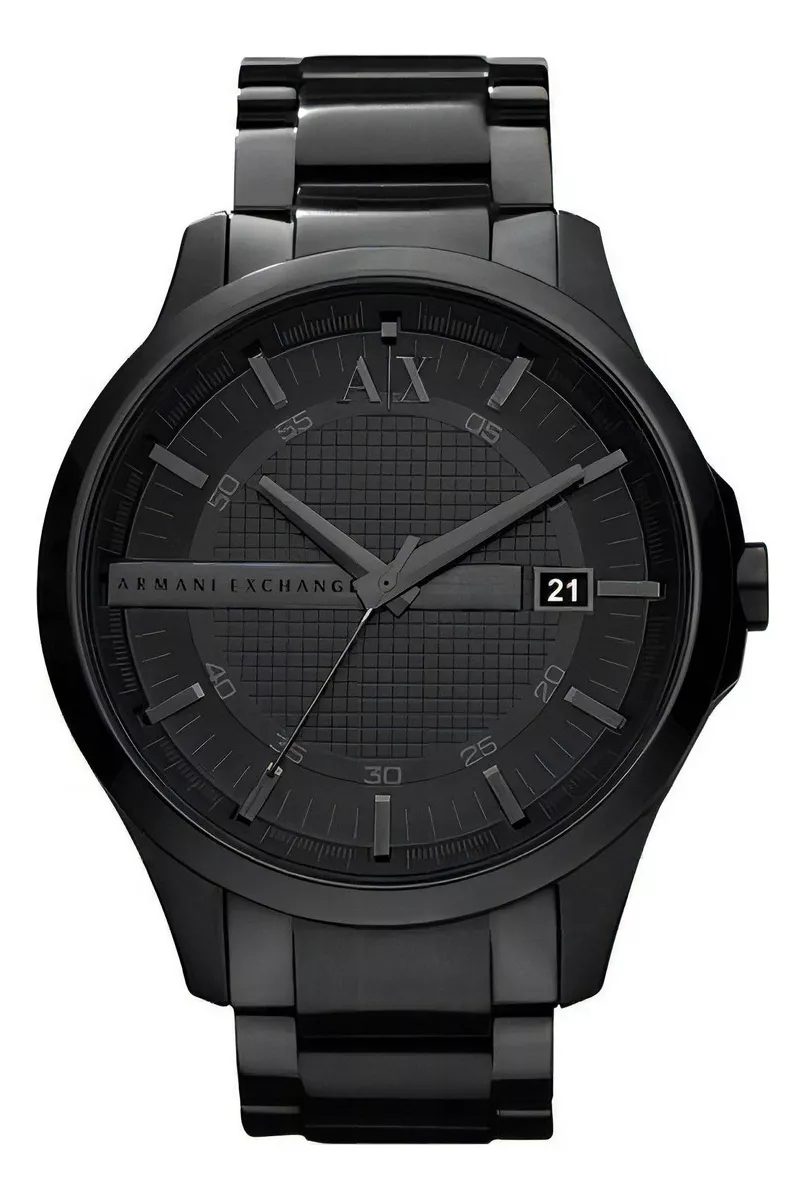 Reloj Armani Exchange Ax2104/4pn de 48 mm de acero negro para hombre