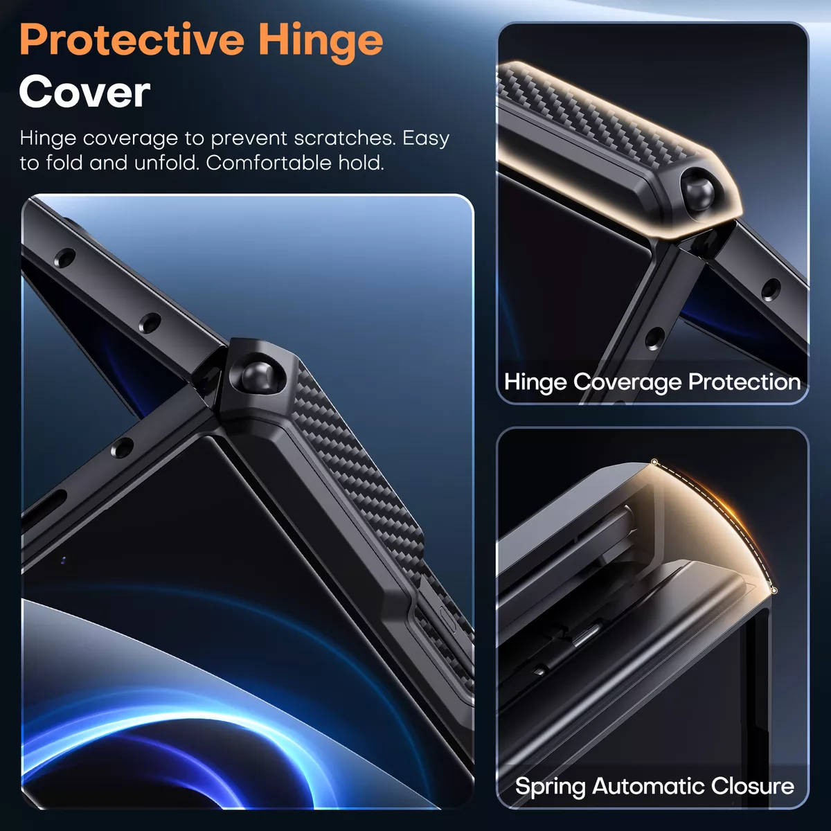 Funda Magnético Magsafe Para Samsung Galaxy Z Fold6 Con Mica
