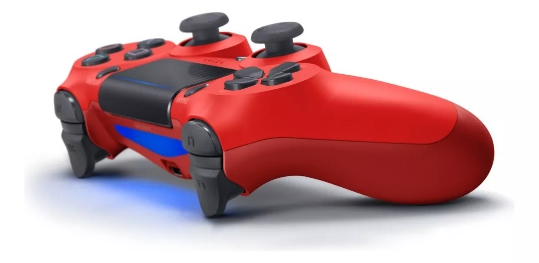 Control joystick inalámbrico Sony PlayStation Dualshock 4 ps4 magma red