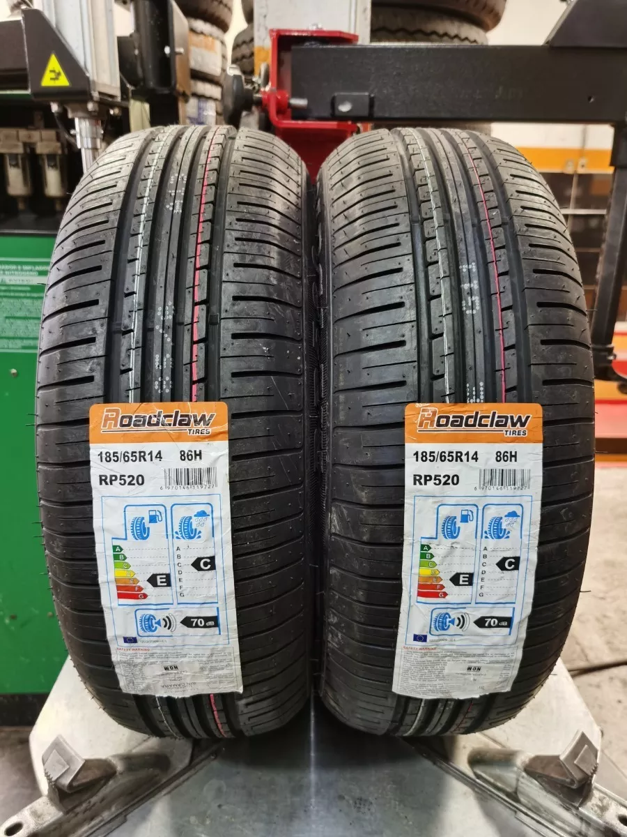 Paquete 2 Llantas 185/65 R14 Roadclaw Rp520 86h