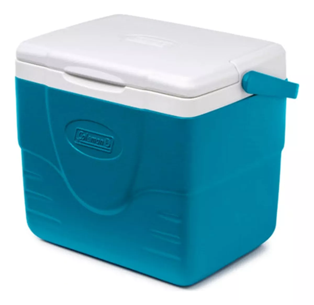 Combo Cooler Coleman Hieleras 48qt, 9qt Y 1gal, Azul/blanco