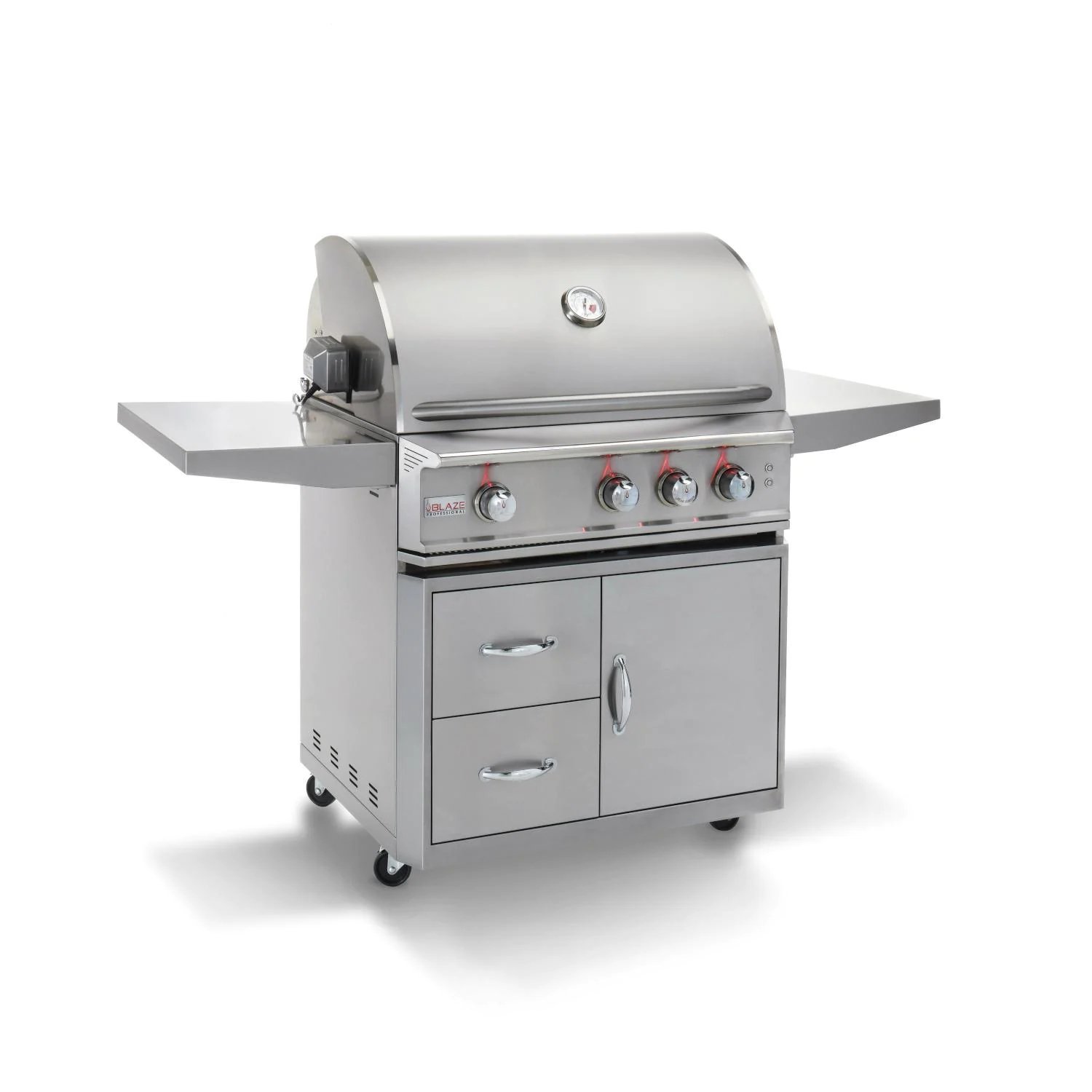 Blaze Professional LUX Parrilla de gas propano de 34 pulgadas con quemador infrarrojo trasero-BLZ-3PRO-LP