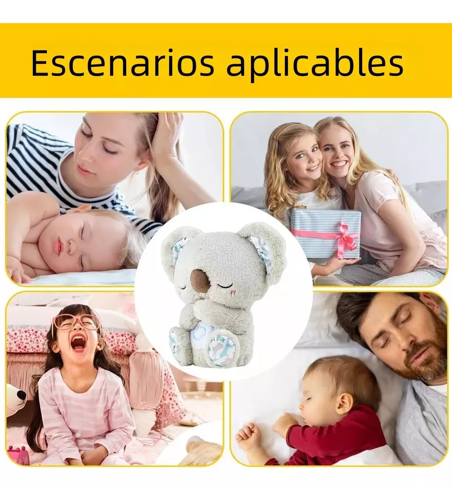 Koala Peluche Respira Relajante Juguete Para Bebe Regalo