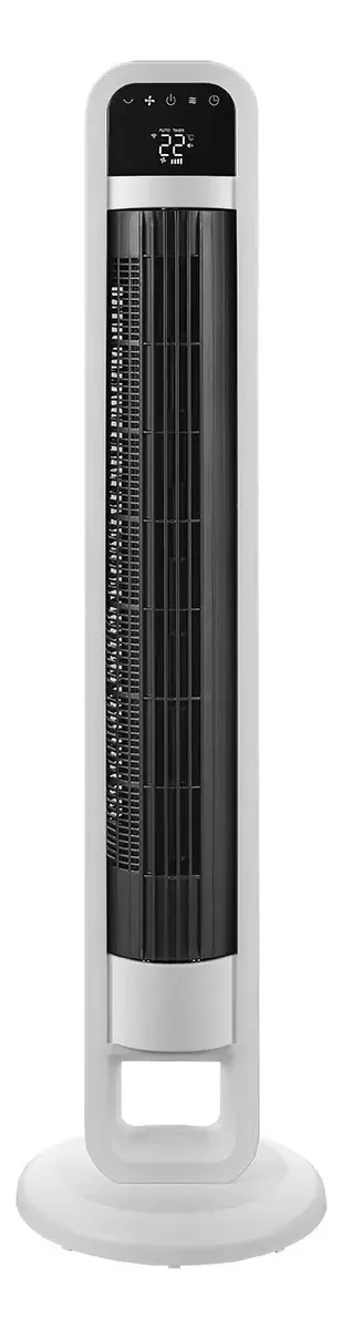 Ventilador De Torre Omnibreeze 4 Velocidades Control Remoto Cantidad de aspas 1 Estructura Blanco Aspas Aspas Negrp Di&aacute;metro 26 cm material de las aspas Pl&aacute;stico