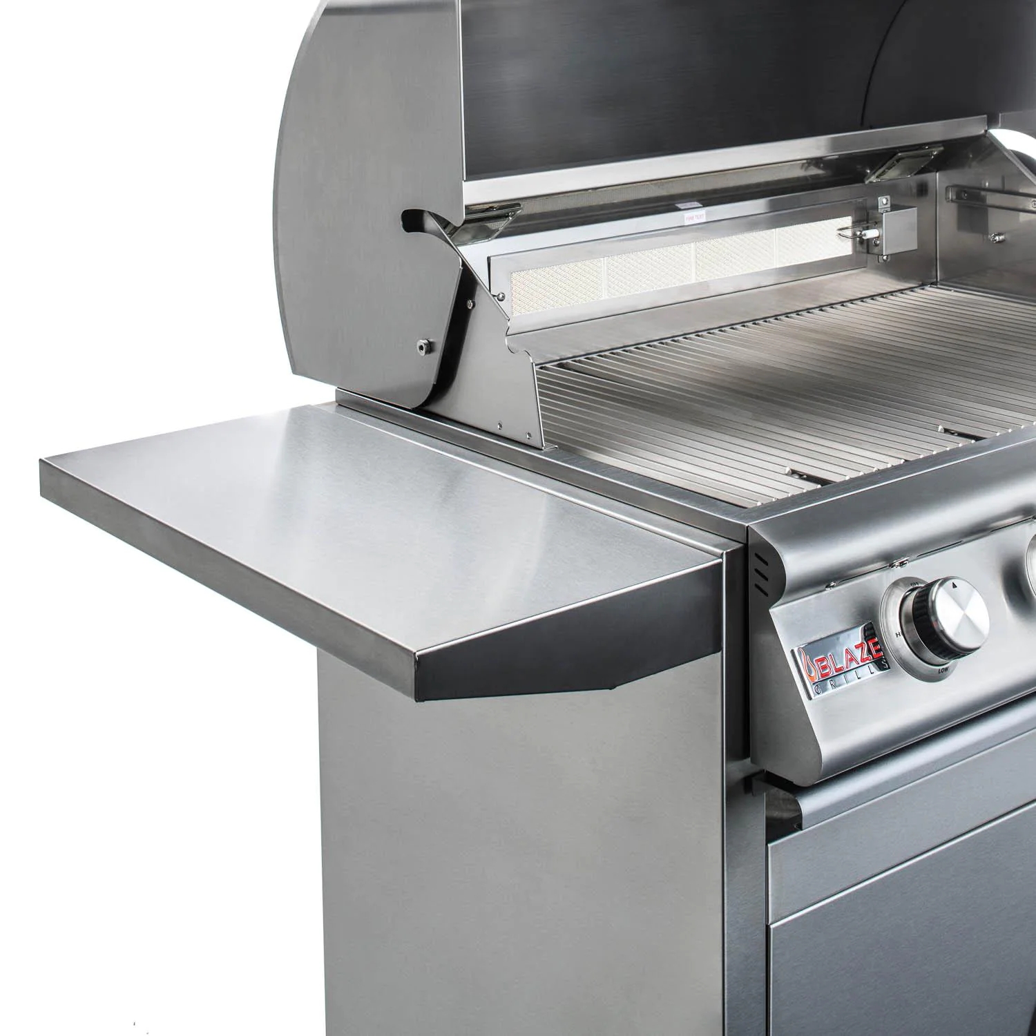 Blaze Premium LTE Parrilla de gas propano de 40 pulgadas y 5 quemadores con quemador infrarrojo trasero y luces de parrilla-BLZ-5LTE2-LP