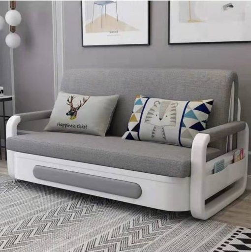Sof&aacute; cama plegable multifuncional-ahorra espacio-lavable-l&aacute;tex suave