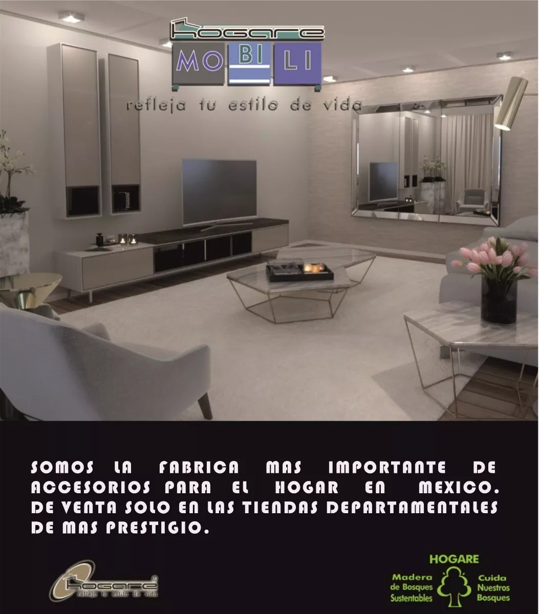 Centro De Entretenimiento Tv,hogare,london, Mueble Tv 90, Rg