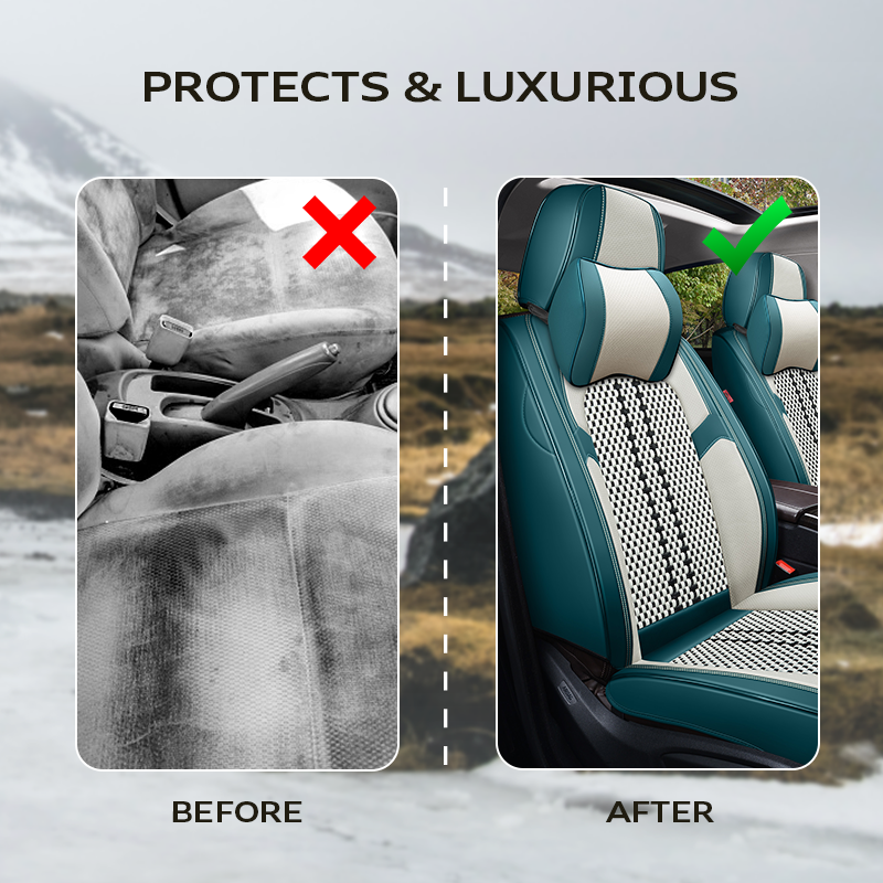 🔥AU Nox Juego completo Universal Transpirable Impermeable Cubierta de cuero para vehículos para automóviles, SUV