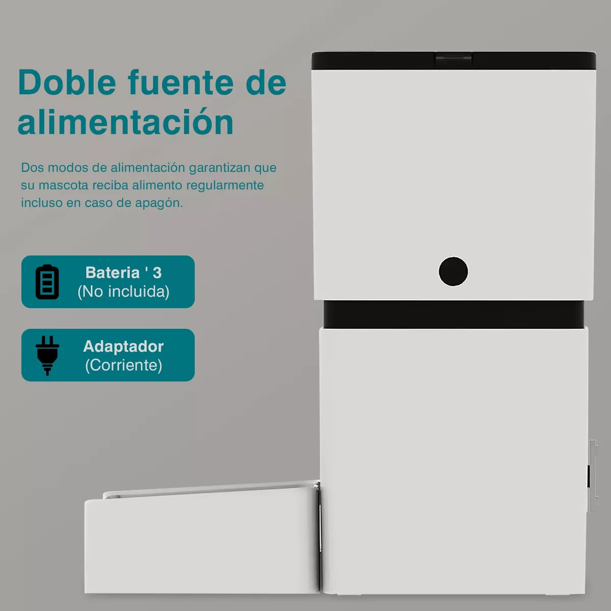 Comedero Automatico 8l Perro Gato Con Cámara 2.4/5g Wifi App