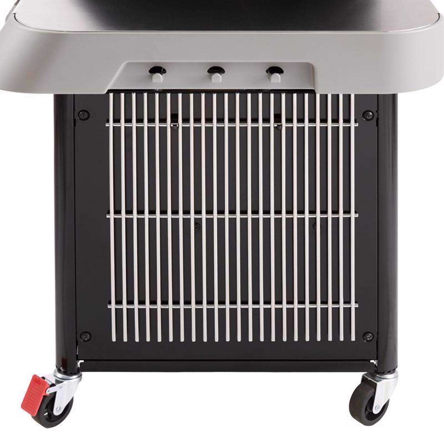 Weber Genesis S-435 4 Burner Liquid Propane Grill acero inoxidable