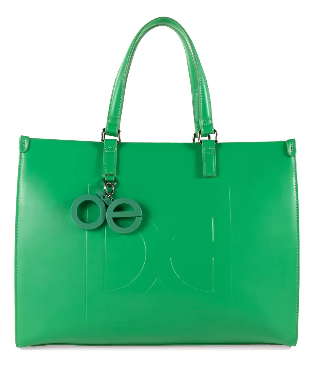 Bolsa Cloe Para Mujer Grande Porta Laptop 15 PLG Con Asas color Verde