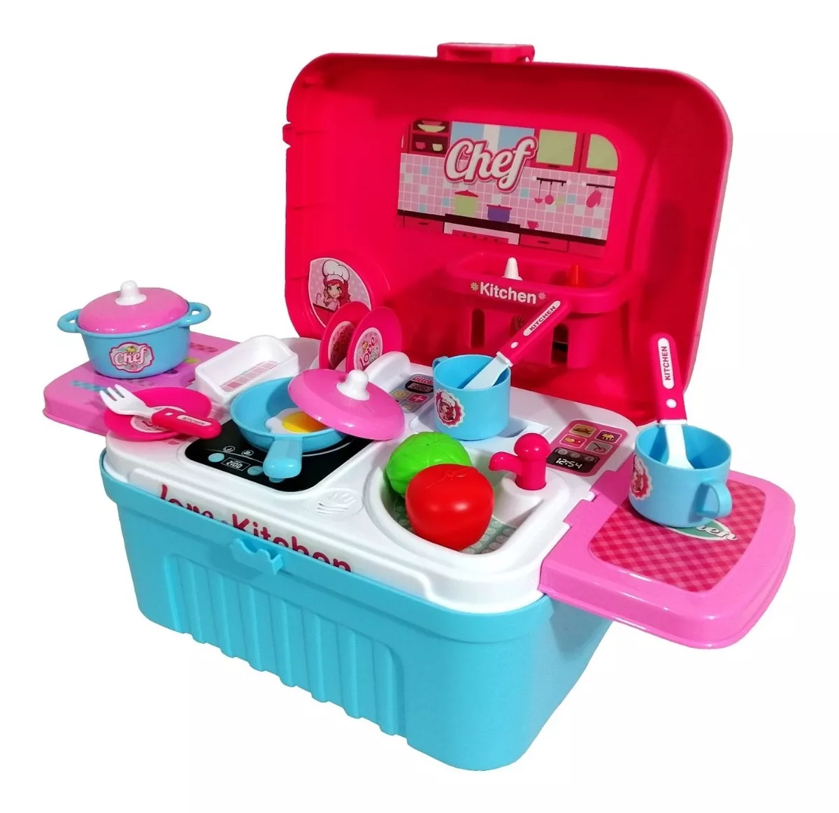 Cocina Cocinita Juguete Luz Sonido Creatividad Infantil Moda