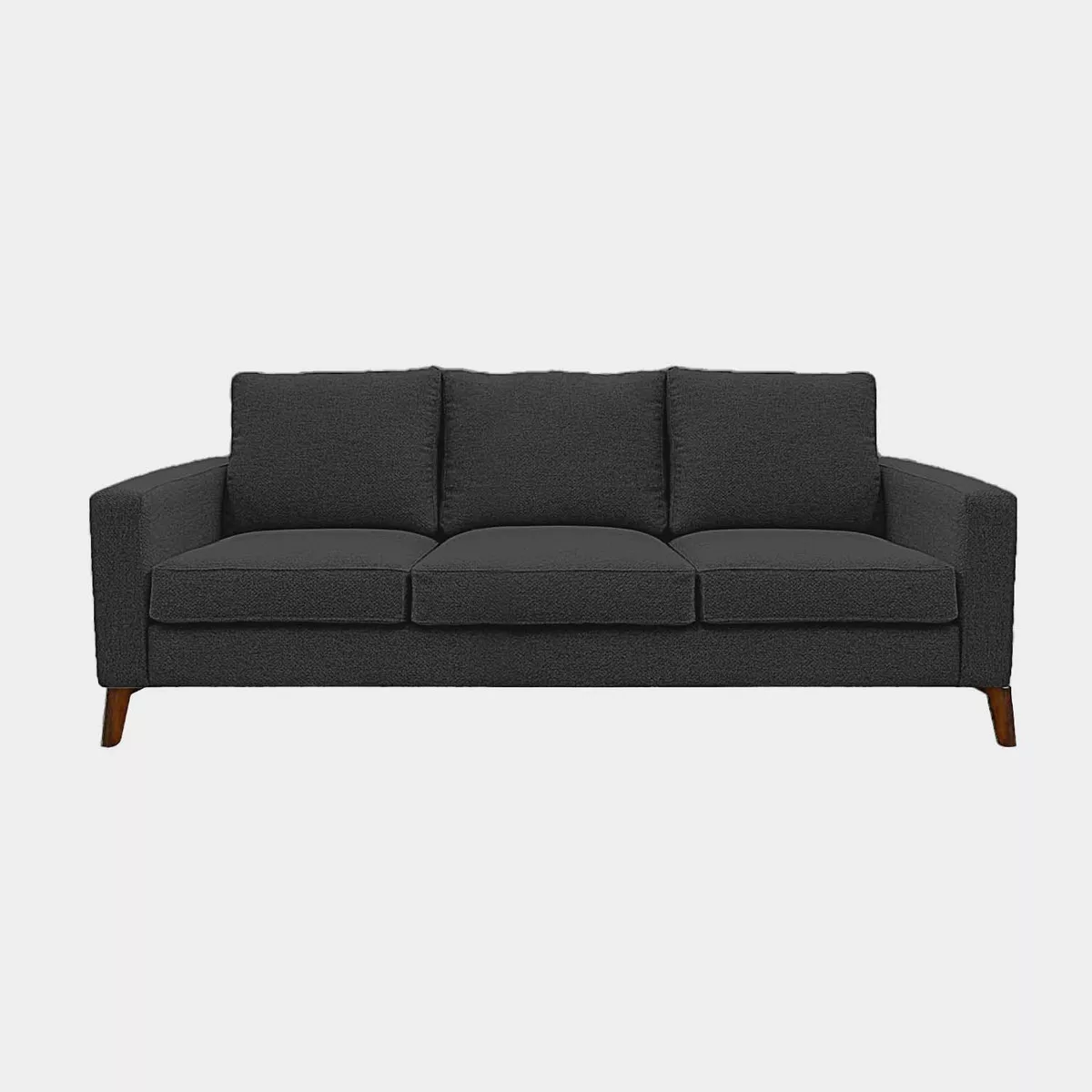 Sofá Sala Sillón Tres Plazas Praga Tela Curri Inlab Muebles