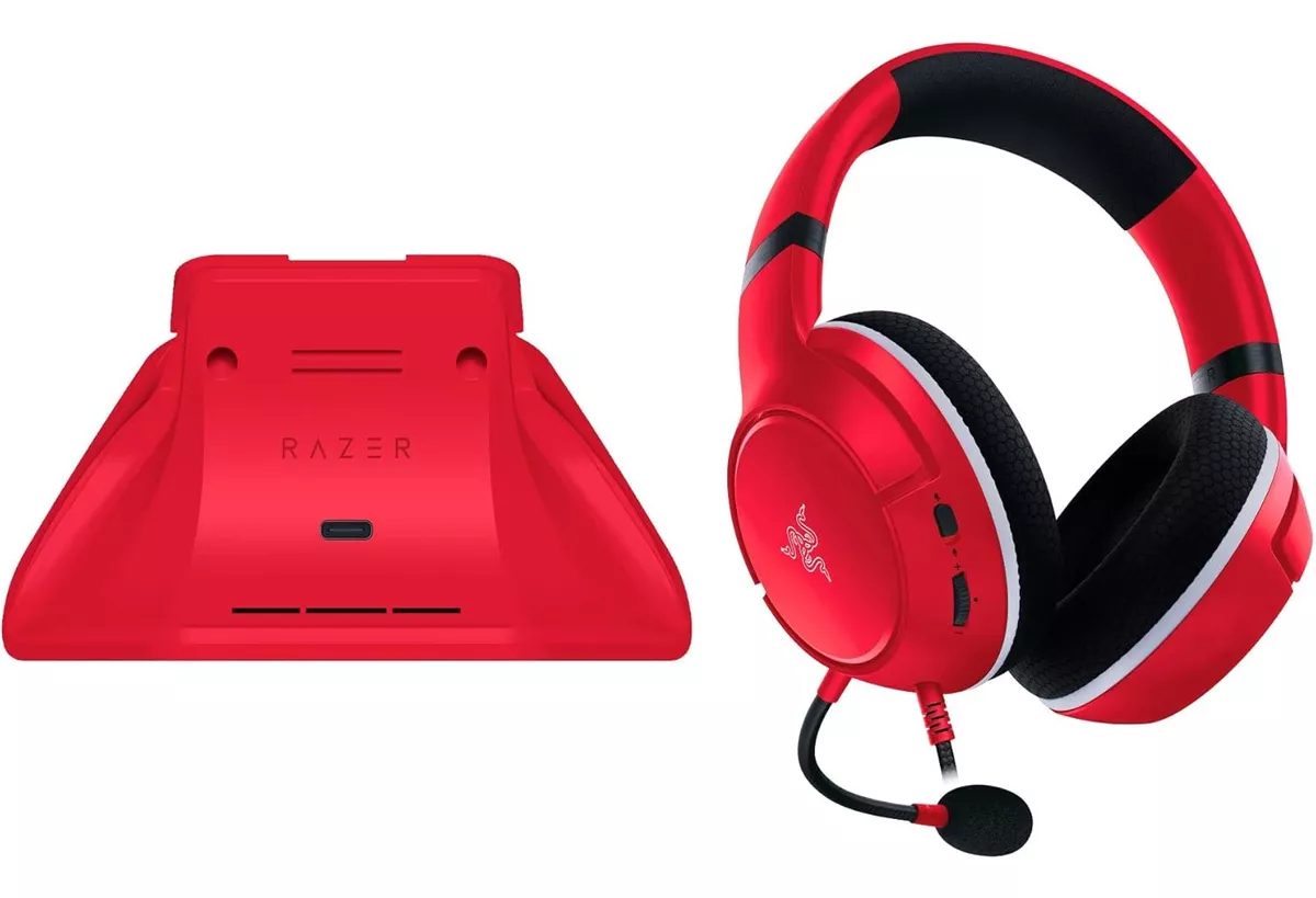 Razer Essential Duo Bundle para Xbox-Kaira X-Pulse Red