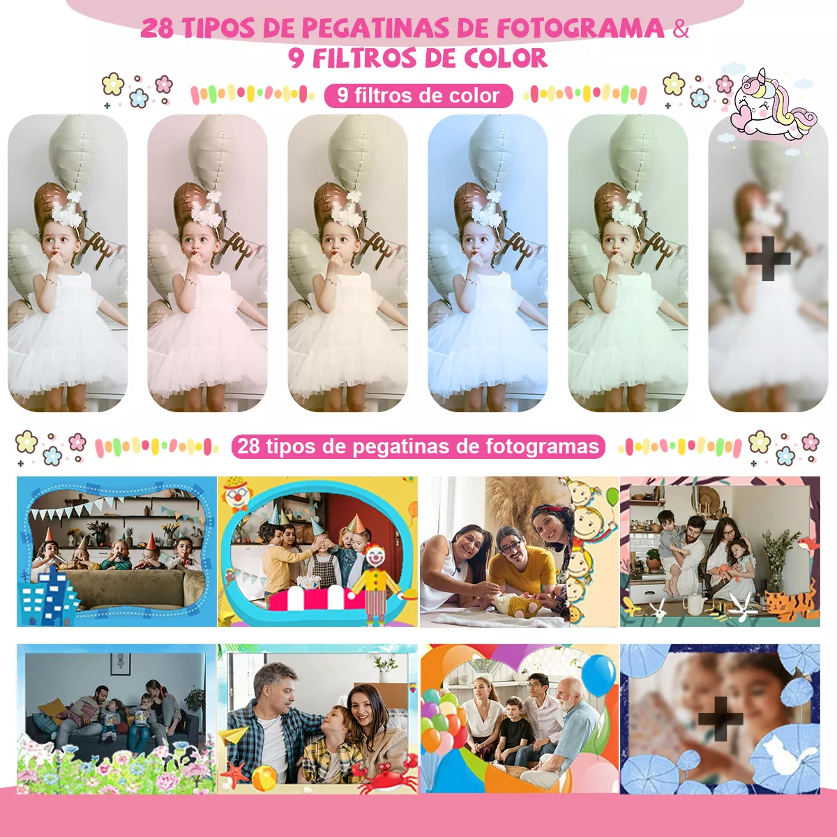 Cámara Digital Niños Video Y Fotos 1080p Doble Lente 9600w