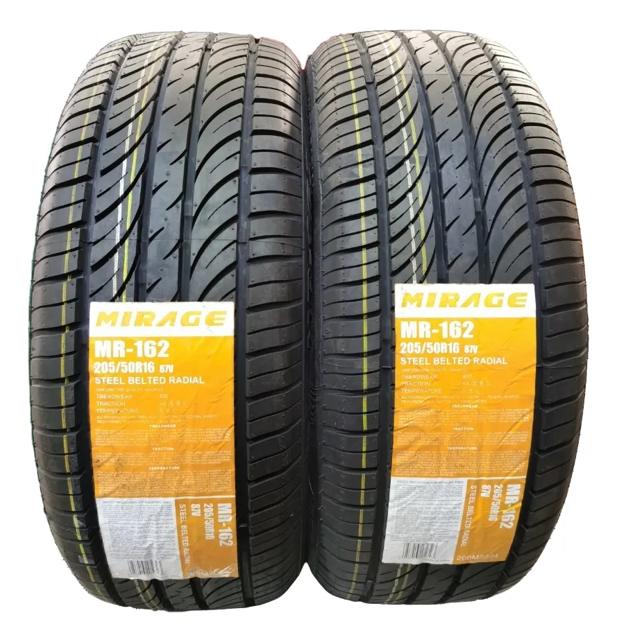 Paquete De 2 Llantas 205/50 R16 Mirage Mr-162 87v Msi