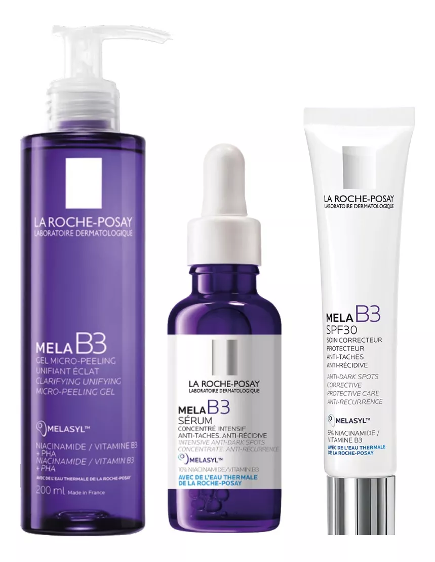 kit Anti-manchas Despigmentante Melasyl La Roche Posay 3 Pcs