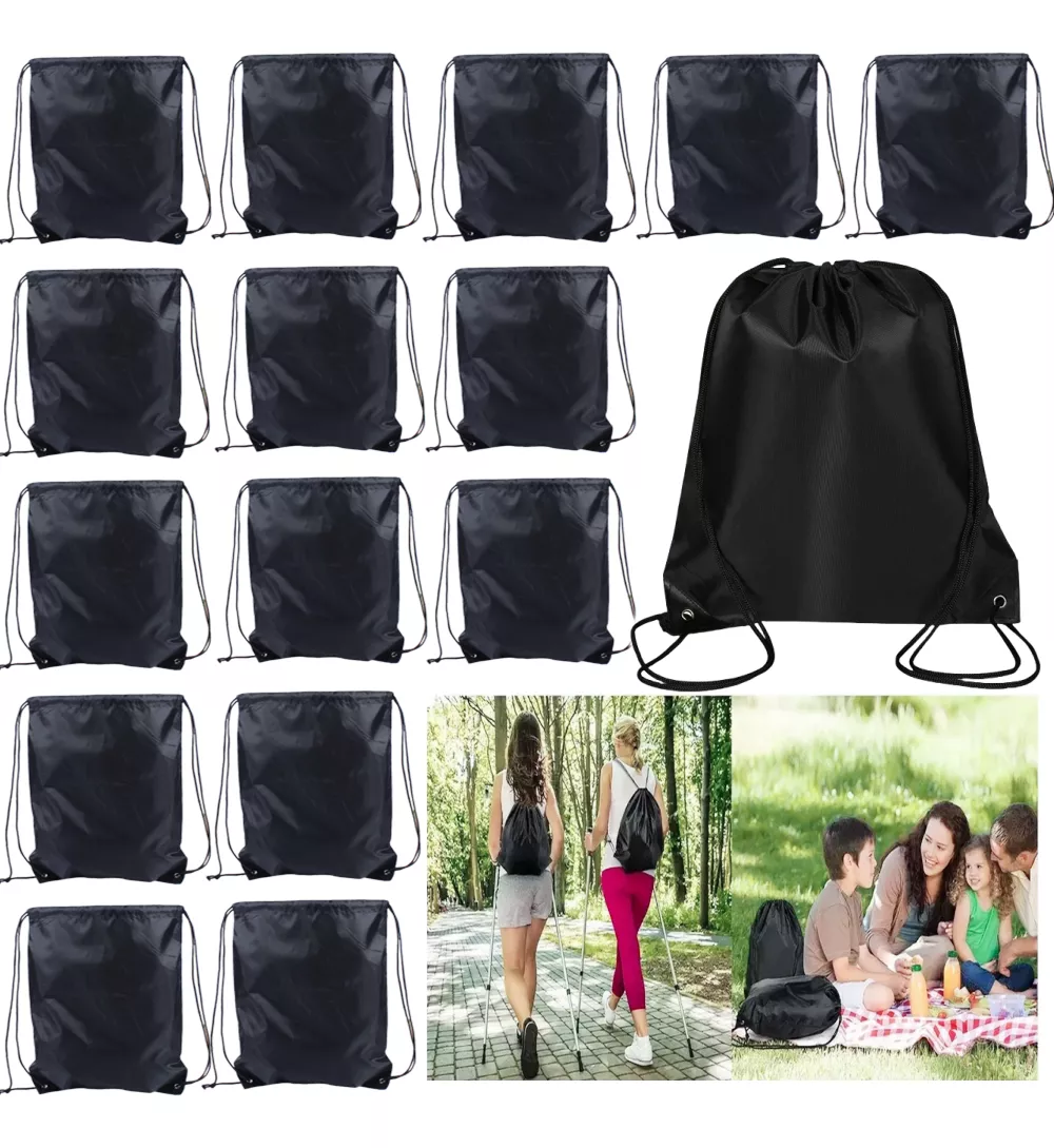 Morral 15pcs Bolsas Personalizados Ecologico Paquete 42x34cm