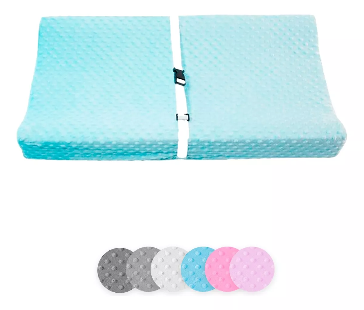 Cambiador Para Beb&eacute; (colch&oacute;n + Forro Impermeable + Funda Lavable) Cambio Pa&ntilde;ales