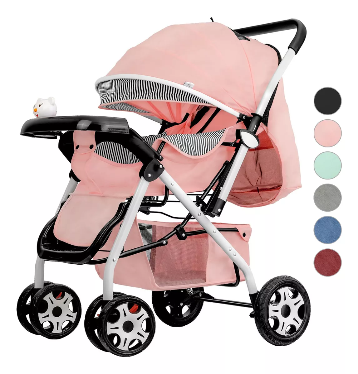 Carriola Plegable Para Bebé Reversible Reclinable Nube