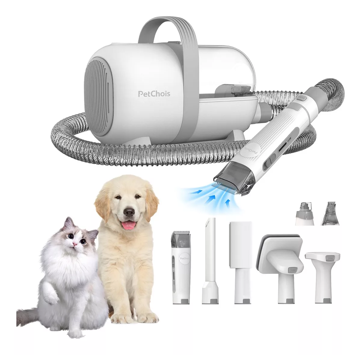Petchois kit De Aspiradora Y Aseo De Mascota Con Aspiraci&oacute;n