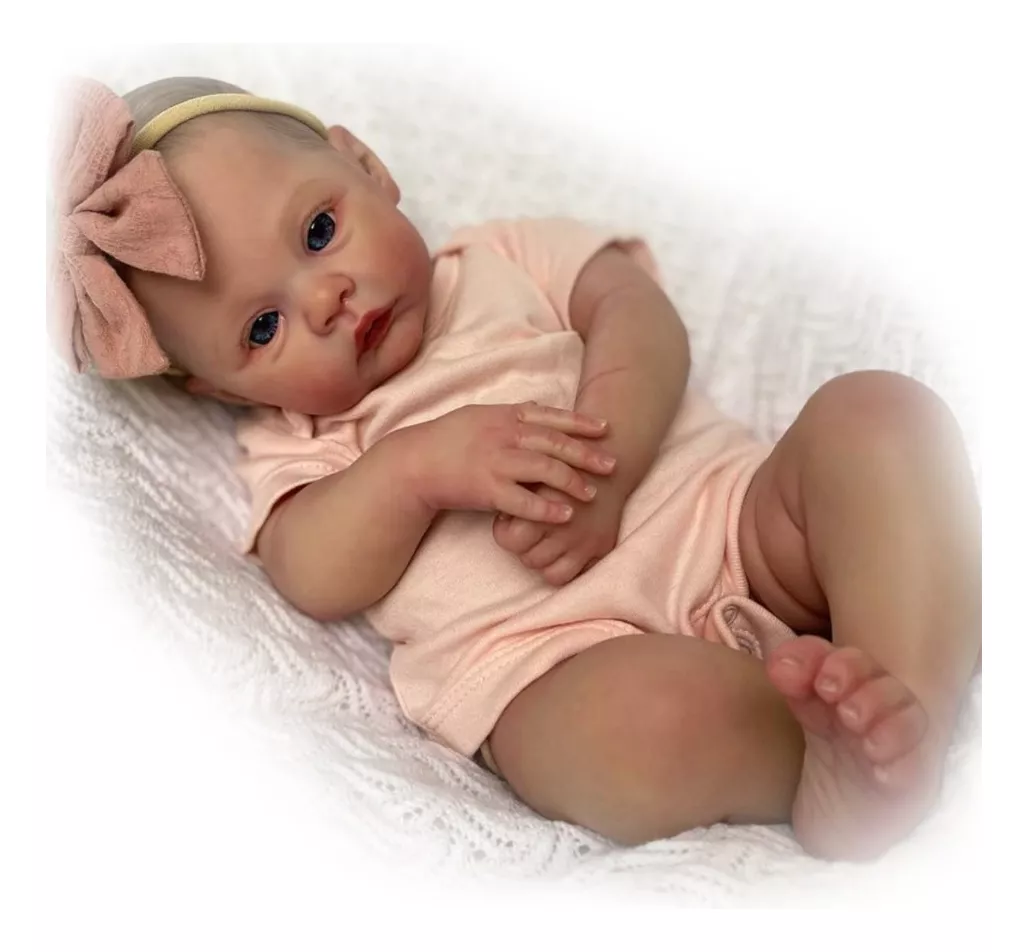 50cm Muñeca Bebé Reborn Niños De Silicona Y Algodón Para