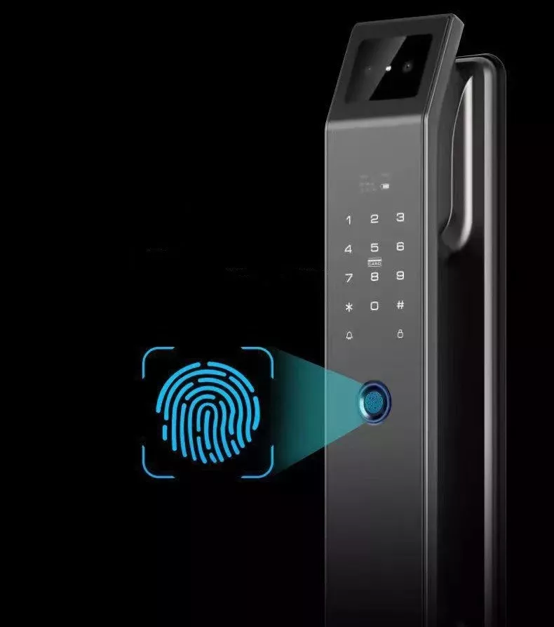 Cerraduras Digitales Inteligente Seguridad Huella Con Cámara