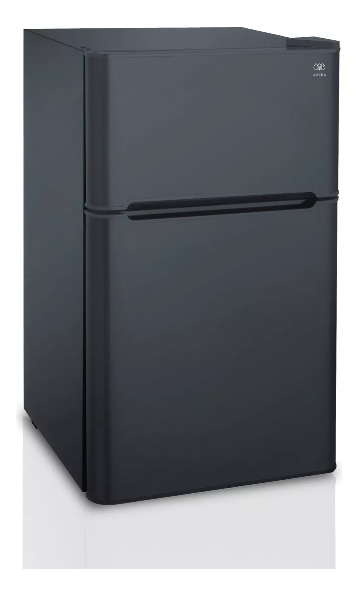 Refrigerador 3.2 Pies 90l 2 Puertas Con Congelad Avera Fb02d color Gris oscuro